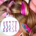 Color Gradient Unicorn Hair Clips for Girls - 5-Piece Mermaid Birthday Hair Accessories - Buy Online on GoSupps.com