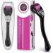 Derma Roller Hair Growth for Men and Women Microneedling Skin Beard & Hair Growth scalp roller for Skin Rejuvenation Anti Ageing Wrinkle Hair regeneration Scar (0.5mm)
