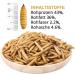Buy EWL Natural Soldier Fly Larvae - Premium Dried Insect Snack for Birds Fish Turtles & Reptiles - 3 Ltr (460g Pack) - All Year Round Feeding - Buy Online on GoSupps.com