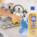 FII Bar Keepers Friend Soft Cleanser Liquid Cleaning Kit - 13oz Multi-Surface Stainless Steel Cleaner for Pots Pans Cooktops Bundle with Microfiber Towel Scrub Brush & Scouring Pad - Buy Online on GoSupps.com