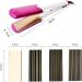 4-in-1 Hair Crimper Iron with Interchangeable Plates - Volumizing Flat Iron for Women | Crimp Curl & Straighten Hair - Buy Online on GoSupps.com