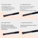 MSQ 4-Piece Eye Brush Set - Premium Eyeshadow Blending & Makeup Brushes for Flawless Application - Buy Online on GoSupps.com