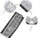 Luckious 2 Piece Banana Clip Elastic Hair Comb Adjustable Vintage Banana Clip Ponytail Clip No Frills Hair Clip Banana Hair Clip Tool (Black 30 Teeth) - Buy Online on GoSupps.com