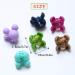 20 PCS Multi-Colored Mini Hair Clips for Girls & Women - Cute Mice Ears Design - Buy Online on GoSupps.com