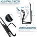 2 Pack Water Bottle Cages with Silicone Phone Mount - Lightweight Alloy Aluminum Holder Brackets for Road & Mountain Bikes - Buy Online on GoSupps.com