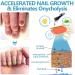 Onyxoguard Nail Growth and Repair Serum Nail Growth Serum Nail Strengthening and Growth Conditioner Nail Strengthener Oil for Damaged Nails Conditioning Nail Care for Weak Thin Nails (6Pcs) - Buy Online on GoSupps.com
