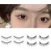 Magnetic False Eyelash Eyelashes Short Set with 2 Pairs Magnetic False Eyelashes for Parties Natural Lashes for Weddings Birthday Gifts(size:A) - Buy Online on GoSupps.com
