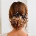 Bride Wedding Black Hair Pins | Bridal Hair Accessories for Women & Girls - HP054 - Buy Online on GoSupps.com