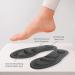Runee Memory Foam Comfort Insole - Plantar Fasciitis Relief, Metatarsal Arch & Heel Support - Black Large - Buy Online on GoSupps.com
