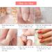 Double-side Glue Nail Sticker Adhesive Transparent Nail Sticker Non-toxic Transparent Double Sided Adhesive Flexible Fake Nail Stickers for Manicure Supplies. 10 Sheets - Buy Online on GoSupps.com