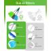 Wapodeai 3-Piece Telescopic Plastic Fly Swatter Set for Indoor and Outdoor Use (Black Blue Green) - Buy Online on GoSupps.com