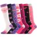 Jilibaba Compression Socks for Women & Men - Knee High Support Socks for Winter Sports Running Fitness & Travel - Buy Online on GoSupps.com