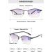 Lanomi Classic Bifocal Reading Glasses with Blue Light Filter | UV400 Protection for Men & Women - Stylish Semi-Frame 2.5 Diopters - Buy Online on GoSupps.com