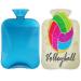Retro volleyball heat bottle with cover 2 l volleyball sports PVC heat bottle for handfoots Warmer pain relief heating press and cold therapy