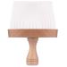 Kobe Professional Hairdressing Wooden Neck Brush - Gentle Feathery Bristles for Precision Cleaning - Lightweight and Compact Design for Professional and Home Use