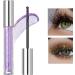 Glitzer Mascara - Waterproof Colored Mascara Volume | Waterproof Wipe Diamond Glitter Mascara for Party Makeup | Colorful Glitter Mascarra for Long Lashes and Eyes - Buy Online on GoSupps.com
