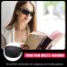 Bifocal Reading Sunglasses for Women - UV400 Protection Wrap Readers with Rhinestones - IF8166 Black 2.0x - Buy Online on GoSupps.com