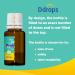 Ddrops Baby Probiotic with Vitamin D - Colic Relief for Infants 60 Drops Sugar-Free Non-GMO Allergy-Friendly - Buy Online on GoSupps.com