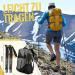 Glymnis Adjustable Hiking Sticks - 7075 Aluminum Trekking Poles (110-130cm) with Rubber Buffers - Lightweight & Durable Walking Sticks for Outdoor Adventures - Buy Online on GoSupps.com