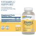 Solaray Vitamin C 1000 mg with Bioflavonoid Concentrate - 250 VegCaps for Immune Support - Buy Online on GoSupps.com