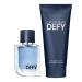 Calvin Klein Defy Eau de Toilette Woody Men's Cologne With Notes of Bergamot Oil Lavender Absolute & Vetiver Oil Long Lasting Fragrance 2 piece set (1.6 fl oz. + 3.3 fl oz.) - Buy Online on GoSupps.com