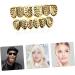 Gadpiparty 4 Set Women's Pearl & Hip Hop Teeth Jewelry | Metal Punk Grills for Adults - Buy Online on GoSupps.com