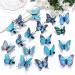 Bartosi Blue Butterfly Hair Clips - Pack of 20 Decorative Bobby Pins for Women and Girls - Buy Online on GoSupps.com