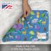 CounterArt Jungle Friends 4 Pack Reversible Placemats | Made in USA | BPA & PVC Free | Easy Clean - Buy Online on GoSupps.com