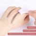 Molain Brow Tattoo Eyebrow Peel Off Temporary Tint Waterproof - 6 PCS Brown Style 09 - Buy Online on GoSupps.com