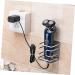 Stobaza Self-Adhesive Wall Razor Holder - Stainless Steel Electric Shaver Holder for Bathroom - 6x7cm Silver - Buy Online on GoSupps.com