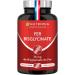 Iron Bisglycinate + Vitamin C - 14 mg of Iron/Capsule - Provides 100% of Daily Needs - Maximum Absorption & Bioavailability - Nutrimea - 90 Vegan Capsules - Made in France