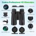 12x42 HD Binoculars for Adults & Kids Super Bright High Power Binoculars with Large view Clear Low Light Night Vision BAK4 FMC Prisms Waterproof Compact Binoculars for Hunting Bird Watching Stargazing - Buy Online on GoSupps.com