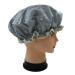 Waterproof Double Layer Lined Reusable Shower Cap for Women - Blue Kitten Design - Buy Online on GoSupps.com