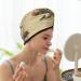 Hair Towel Wrap | Quick Drying Towel Turban with Button | Vintage Bird Design - Perfect for Effortless Hair Drying - Buy Online on GoSupps.com