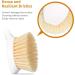 2 Pack Kitchen Dish Brush Bamboo Handle Dish Scrubber Built-in Scraper Scrub Brush for Pans Pots Kitchen Sink Cleaning Dishwashing and Cleaning Brushes are Perfect Cleaning Tools White - Buy Online on GoSupps.com