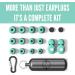 High Fidelity Ear Plugs for Sleeping & Concerts | Reusable Noise Reduction Earplugs | 30dB | Comfortable Foam/Silicone | International Shipping - Buy Online on GoSupps.com