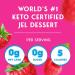 Simply Delish Natural Raspberry Jel Dessert - Sugar Free  Non GMO  Gluten Free  Fat Free  Lactose Free  Keto Friendly - 0.7 OZ (Pack of 6) - Buy Online on GoSupps.com