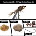 IEVEI Fly Fishing Flies Kit - Premium Hand-Tied Assortment for Trout Fishing - 61 Pcs with Portable Fly Box - Buy Online on GoSupps.com
