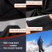 Black X-Large Thermal Underwear Set | Winter Hunting Gear Long Johns Base Layer Bottom Top | Midweight Sport Apparel - Buy Online on GoSupps.com