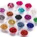 dijiusidy Nail Art Crushed Glass Stones Irregular Glitter Crystal Fragment DIY Rhinestone Fillers Mobile Phone Jewelry Making Light Blue - Buy Online on GoSupps.com