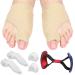 FAYYA 7pcs Bunion Corrector Set Bunion Relief Protector Sleeves Kit Toe Separators Spacers Straighteners Set