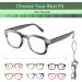 Trendy Women s Reading Glasses | Blue Light Filtering | Stylish +0.00 to +3.00 | Black & Gray Options - Buy Online on GoSupps.com