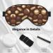 Buy Retro Brown Print Sleep Eye Mask | Soft Eyeshade for Travel & Naps | Unisex Design - International Shipping Available - Buy Online on GoSupps.com
