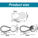 24-Piece Elastic Collar Extenders Set for Shirt, Pants, Dress - Willbond - Buy Online on GoSupps.com