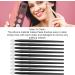 Silicone Eye Makeup Applicator Silicone Eyeshadow Brush Kit Easy to Clean Portable Long Lasting for Eyebrow Powder - Buy Online on GoSupps.com
