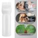 Gezimetie Root Comb Applicator Bottle with Scalp Massager Brush Comb 3PCS - White | Hair Coloring Dye and Scalp Treatment Tools - Buy Online on GoSupps.com