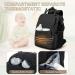 Stylish Waterproof Baby Diaper Backpack | Multifunctional Large Bag for Mom & Dad - A1 Black - Buy Online on GoSupps.com
