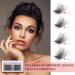 50PCS Mixed Wispy False Eyelash Clusters, C/D Natural Curl DIY Extension Lashes - Reusable Faux Mink Fluffy Soft Fake Eyelashes Set for Women - Buy Online on GoSupps.com