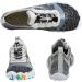 Men's Barefoot Quick-Dry Water Shoes - Outdoor Athletic Sport Shoes for Kayaking, Boating, Hiking, Surfing, Walking - Size 11 Women/9.5 Men - Light Gray - Buy Online on GoSupps.com