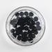 Hisredsun 290 Black Glass Stones - 1.35 kg Decorative Pebbles for Vase Aquarium Flowerpot & Landscaping - 17-20mm Flat Marble Pearls - Buy Online on GoSupps.com